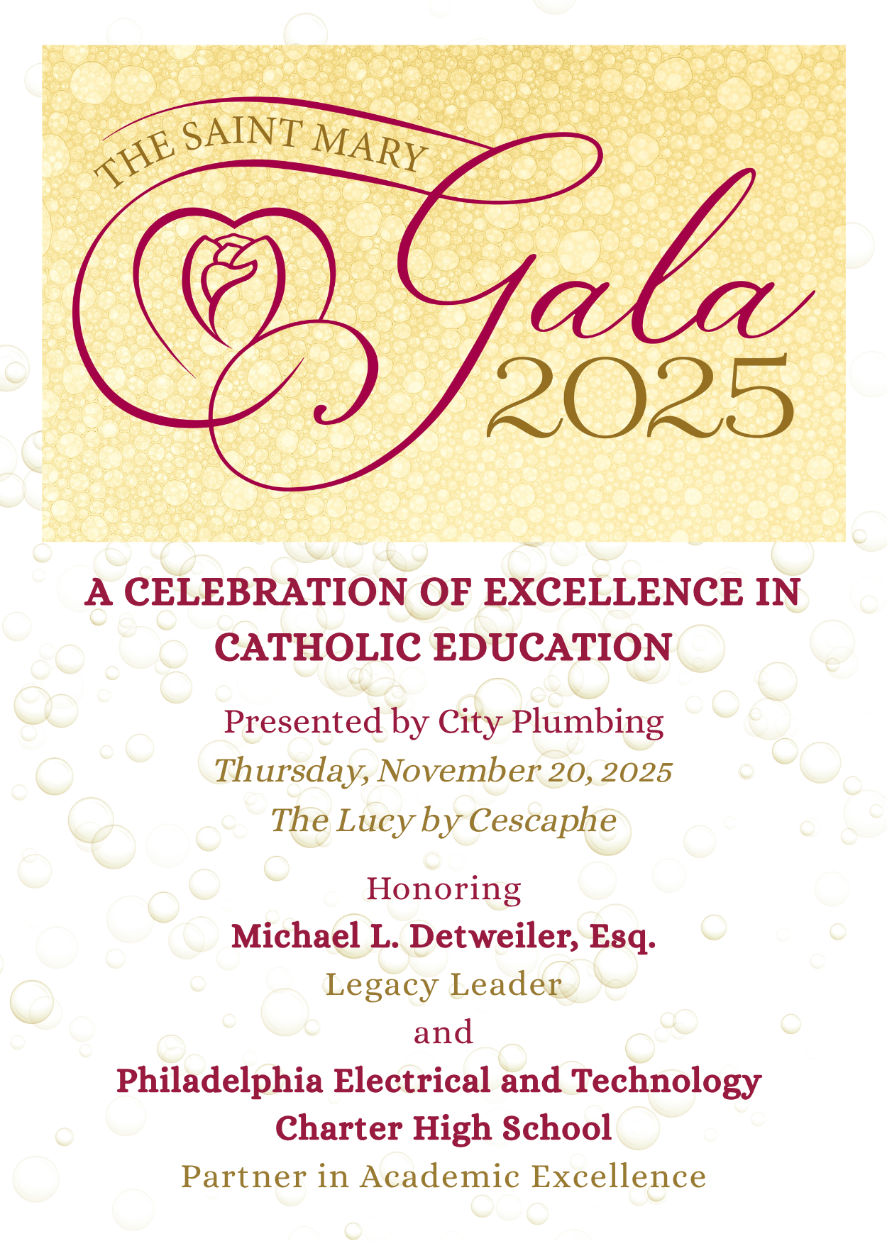 Gala 2025 Save the Date